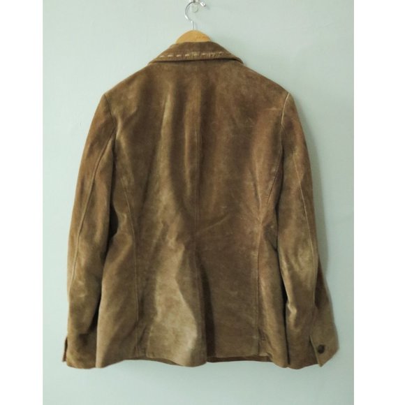 June Tan Suede Blazer - Picture 4 of 4